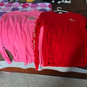 Simply Southern Red Long Sleeve Shirt